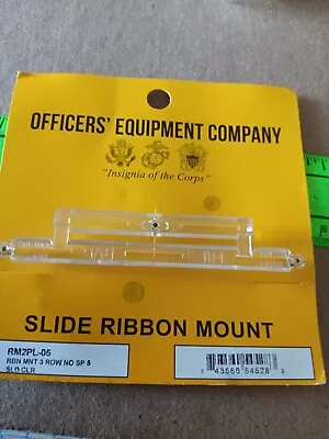 US Military 5 Place Plastic Ribbon Bar-  (24-405) • $2.99