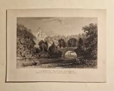 ALLOM Lambton Castle Durham (1832 Engraving) • £8.95