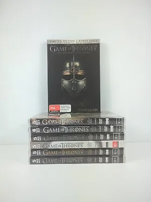 Game Of Thrones Seasons 1 To 7 Complete Inc Special Limited Edition Seasons R4 • £43.18