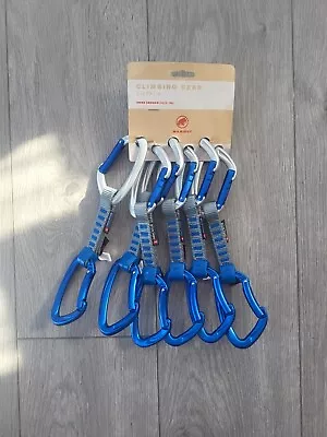 Mammut Crag Wire 10cm Indicator Quickdraws - 6 Pack • £50