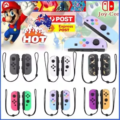 For JOYCON Controller Nintendo Switch Joy Con Gamepad Wireless Left & Right Pair • $42.59