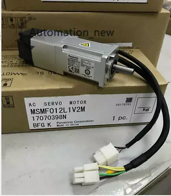 New In Box MSMF012L1V2M Panasonic AC Servo Motor Via FedEx Or DHL • $421