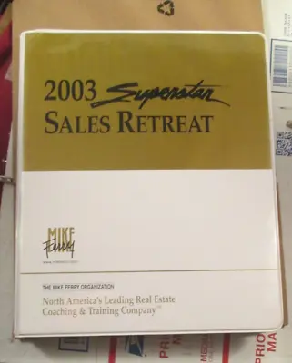 Mike Ferry Real Estate 2003 Superstar Sales Retreat  16 Cassettes • $62.99