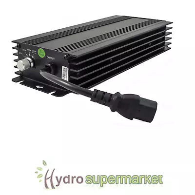 £49.95 • Buy Lumii Black 600w  Electronic Digital Dimmable Digi Ballast, Hydroponics - 2