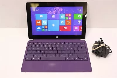 Microsoft 10.6  Surface 2 RT 8.1 64GB Tablet Model 1572 With AC Adapter Bundle • $75