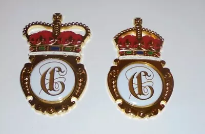 C Royal Crown Letter Family Name Magnet Sticker Monogram Initial Cypher Car Door • $22.99