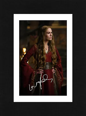 8X6 Mount LENA HEADEY Signed PHOTO Print Ready To Frame GAME OF THRONES • £7.49