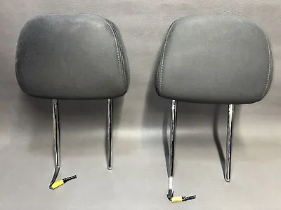 10-16 Jeep Patriot Front Headrests Head Rest Black Cloth Driver Passenger Set • $89.99