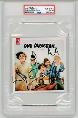 One Direction X5 ~ Signed Autographed Up All Night Album Harry Styles ~ PSA DNA • £1604.54