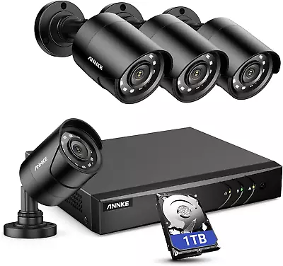 8CH H.265+ 3K Lite Surveillance Security Camera System With AI Human/Vehicle Det • $248.99