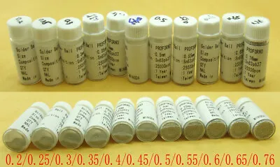 25K BGA Reballing Solder Balls 0.2/0.25/0.3/0.35/0.4/.45/0.5/.55/0.6/0.65/mm • $28.90