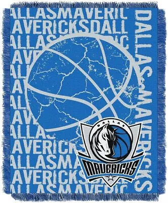 $23.99 • Buy Dallas Mavericks Double Play Woven Jacquard 48x60 NEW Throw MAVS LUCA DIRK KIDD