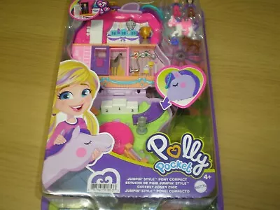 £5 • Buy Polly Pocket Jumpin' Style Pony Compact Play Set