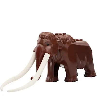 Big Figure Mini Figure Woolly Mammoth W/ White Tusks Compatible NEW • $19.95
