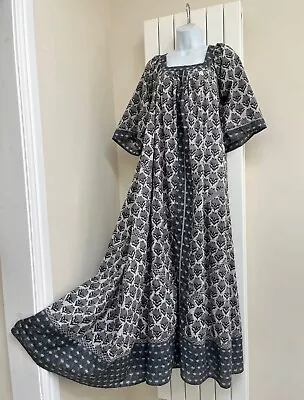 East Artisan Indian Cotton Maxi Dress - Size S/M • $87.11