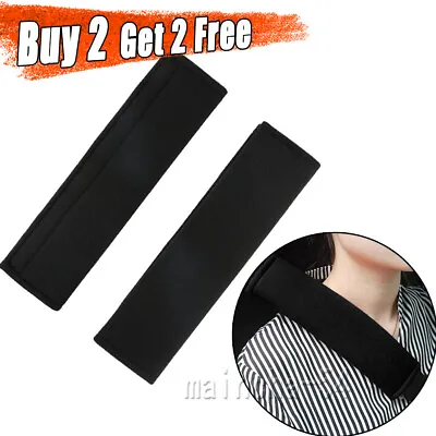 £2.84 • Buy Black Safety Car Seat Belt Pad Strap Cover Cushion Strap Shoulder Short Plush