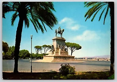 Postcard Italy Rome Gianicolo Monument To Garibaldi  • $4.35