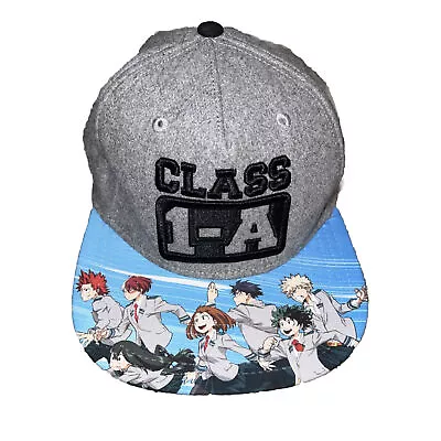 My Hero Academia Class 1-A Logo Anime Adjustable Snapback Hat Cap Adult  • $30