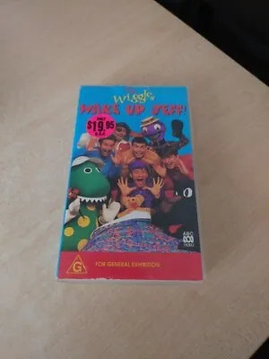 The Wiggles - Wake Up Jeff VHS Movie Video Cassette Tape • $9