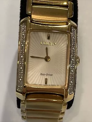 Woman’s Citizens Eco Drive Sapphire￼ Watch W.R 5 BAR • $140.99