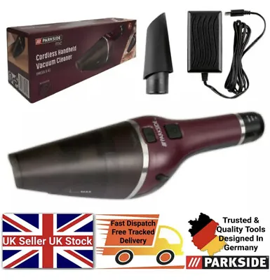 £19.95 • Buy Parkside Cordless 8V Handheld Rechargeable Vacuum Cleaner PMSSA 8  Car Workshop