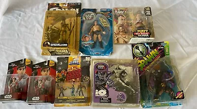 Lot Of Various Action Figures Judge Dredd Star Wars  WE NOC • $38.80