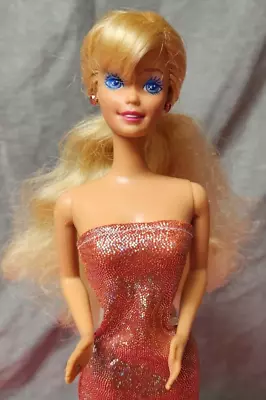 Vtg 1990 Wedding Day Bridesmaid Barbie Doll- #9608- Dressed- Good Condition • $7.99