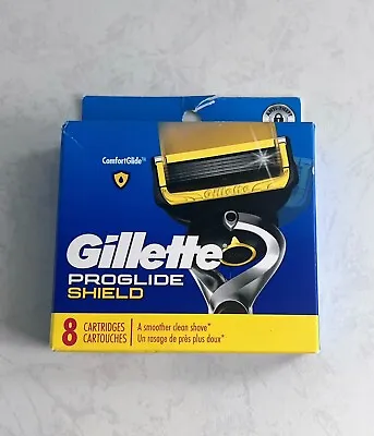 Gillette Proglide SHIELD Razor Blade Cartridges - 8 Pack - FREE SHIPPING • $21.77