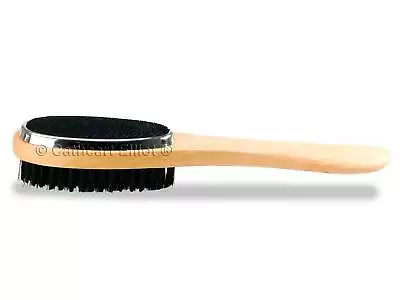 £9.50 • Buy FREE Engraving 3 In 1 Wooden Clothes Brush Lint Remover & Shoe Horn UK