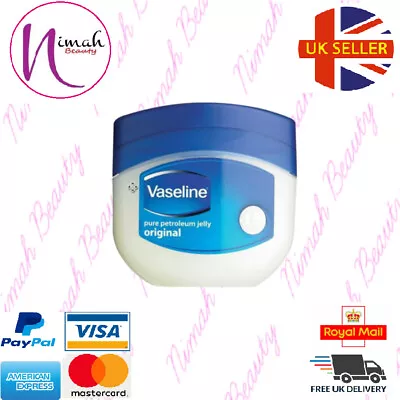 Vaseline Pure Petroleum Jelly Original 100ml • £4.49