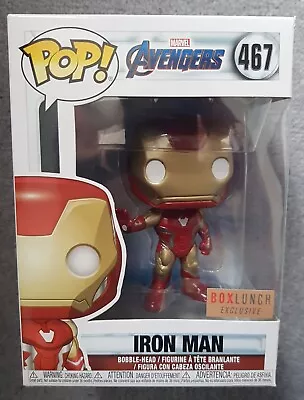 Marvel Avengers Iron Man Funko POP! Vinyl (Box Lunch Exclusive) #467 • £21.99