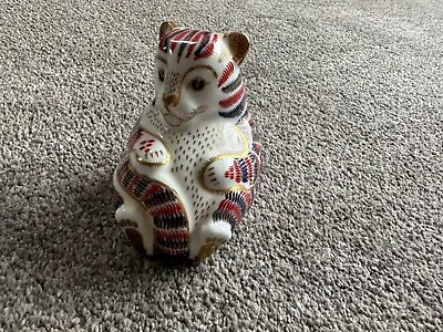 £50 • Buy Royal Crown Derby  Tiger Cub  Paper Weight