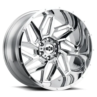 1 New Vision 20X9 5x5 5x127 10 Chrome Spyder Wheel/Rim • $323