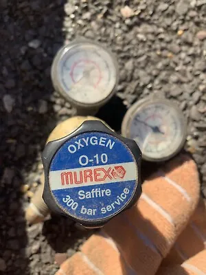 Saffire  Murex  Oxygen 0-10twin Regulator/pressure Valve Plus Torch • £45