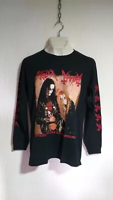 Mayhem Morbid Long Sleeve T Shirt Black Metal Darkthrone Emperor Immortal • $30