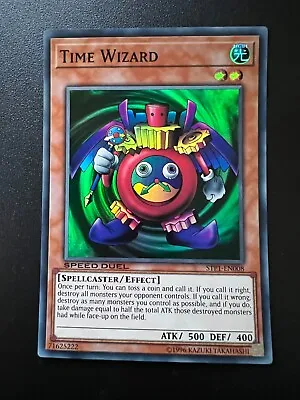 Time Wizard STP1-EN008 Super Rare Near Mint Yugioh • £2.72