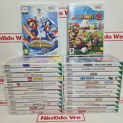 Nintendo Wii Games - RE-SEALED - All Mint And Complete With Manual. • £9.97