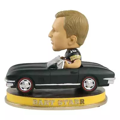 Bart Starr Green Bay Packers MVP Car Bobblehead NFL • $55
