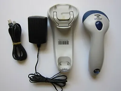 Metrologic Voyager MS9535 Handheld Wireless Barcode Scanner  With Cradle &cords • $19.99