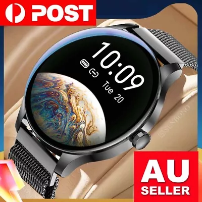 $59.84 • Buy Smart Watch Women Men Fitness Tracker Heart Rate For Android  IPhone Waterproof