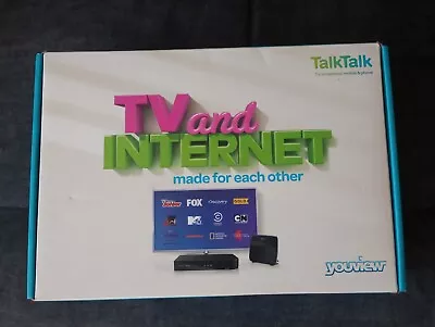 TalkTalk YouView Huawei DN360T Freeview+ Box Brand New + Power Adapters Remote. • £19.40