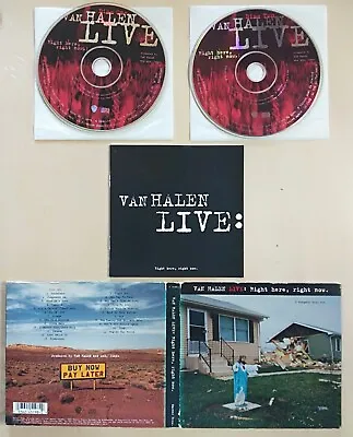 (Digipak 2-CD) VAN HALEN - Live: Right Here Right Now. - 1993 US IMPORT • $0.90