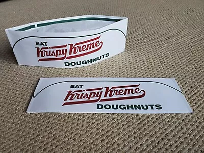 Krispy Kreme Doughnuts Donuts Paper Souvenir Hat * Brand New * • $1.95