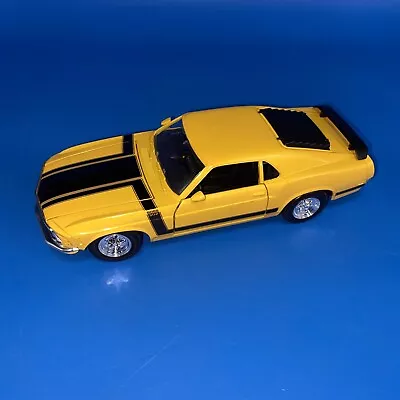 1970 Boss 302 Mustang Die Cast Car- 1:24 Scale By Maisto • $12