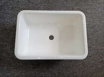 £29.99 • Buy Caravan Motorhome Boat Bathroom White Plastic Rectangular Vanity Sink Bowl SN11