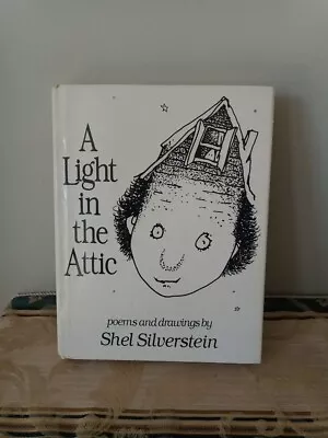 A Light In The Attic- Poems And Drawings By Shel Silverstein Hardcover Book • $1.25