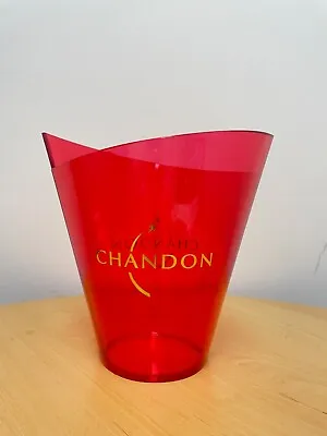 Chandon Clear Red Ice Bucket Set Of 2 • £9.99
