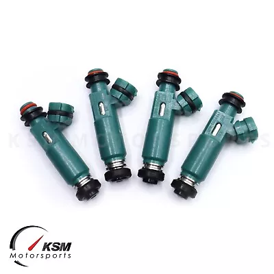 4 X 52lb 550cc Fuel Injectors 195500-4460 For Mazda RX7 RX8 MX5 MIATA Turbo FC3S • $224.54