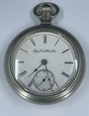 Vintage Elgin National Watch Co Pocket Watch • $21.09