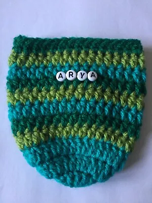 £5.95 • Buy Crochet Personalised Baby Bottle Cover Tommee Tippee  Dr Brown MAM